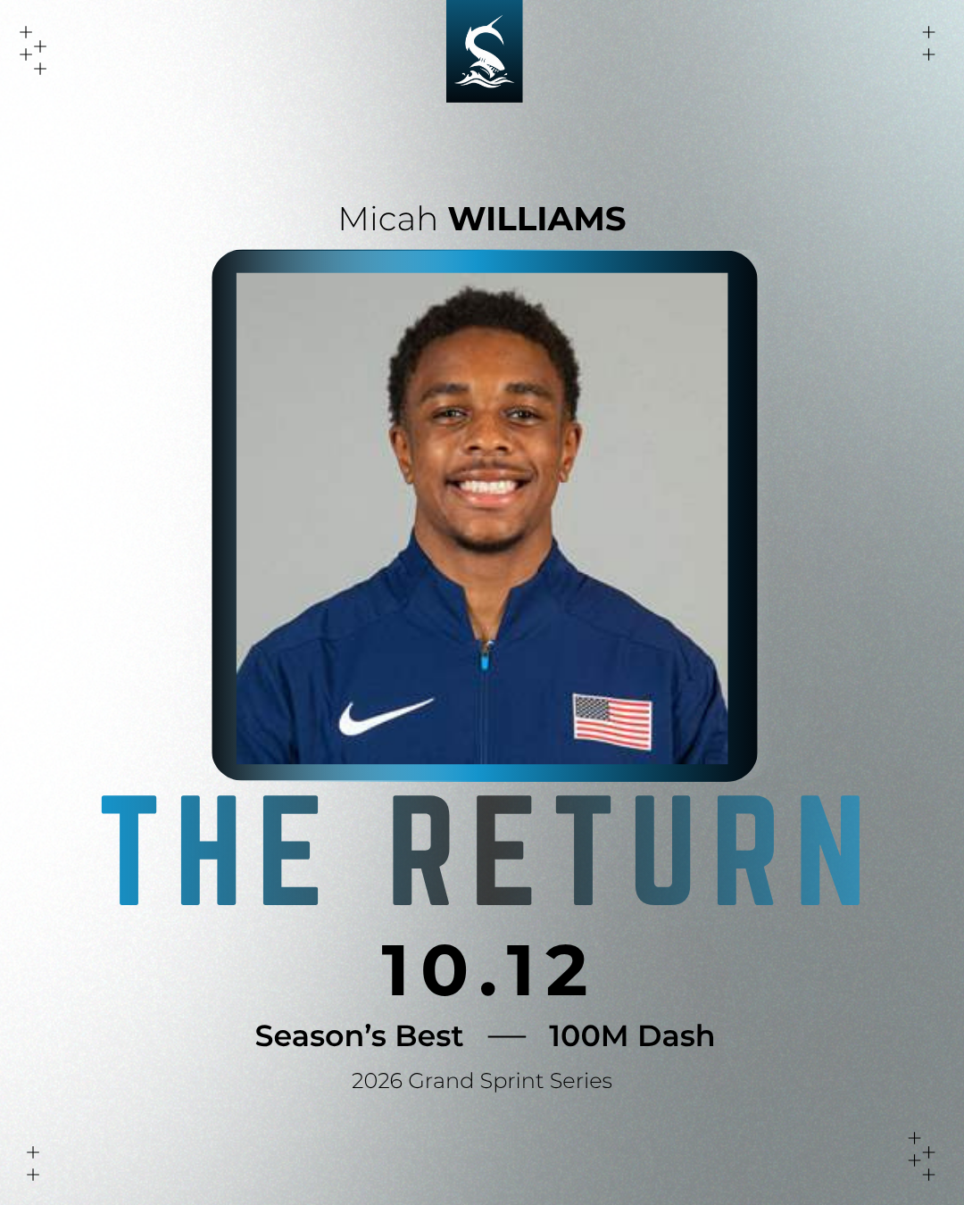 The Return: Micah Williams season's best 10.12 in the 100m dash