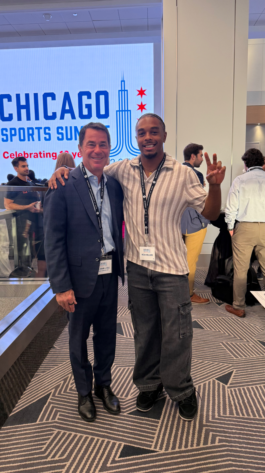 With Dr. Brian Cole